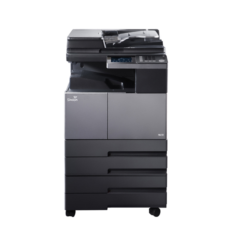 新都N410黑白复合机 打印复印彩扫（标配双面器、双面送稿器、2个500页纸盒、原装工作台）