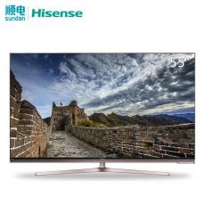海信（Hisense）LED55NU8800U 智能网络液晶电视机 超薄直面ULED,量子点，无边框 55英寸