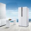 海尔(Haier) BCD-452WDPF 风冷无霜对开门冰箱 节能静音 纤薄机身 双温双控