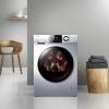 海尔（Haier）EG9014HBDX59SU1 变频滚筒洗衣机 洗烘一体 水晶纤维级防皱烘干  