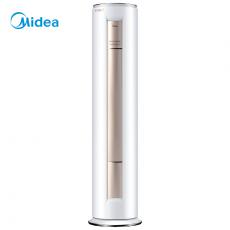 美的（Midea）KFR-72LW/WYEA2@圆柱空调柜机 3匹 二级能效 变频冷暖 FUN星 tlw1