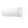 美的（Midea）KFR-35GW/WDAD3@定速冷暖壁挂式空调挂机 正1.5匹 智弧 智能 静音 tlw1