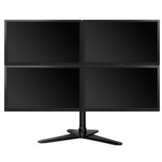 乐歌 D2Q 四屏显示器支架 /黑/承重≤10KG（每屏）/适用尺寸10-30英寸（每屏）