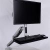 乐歌 W5A 坐立式显示器支架 /银色/承重2-9KG/适用尺寸10-30英寸