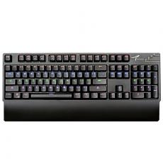 小袋鼠（XIAO DAI SHU）F17 键盘 凯华青轴104键机械含数字带托键盘游戏发光背光 白色