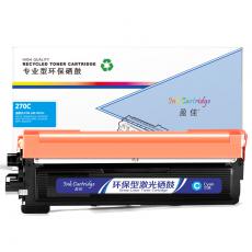 盈佳 YJ-270-C-F粉盒 兰色 适用于DCP-9010CN HL-3040CN 3070CW