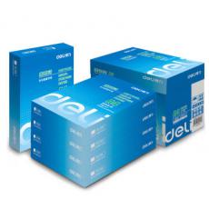 得力(deli)7401 莱茵河70克A4复印纸 5包/箱 500张/包 整箱2500张（整箱销售）