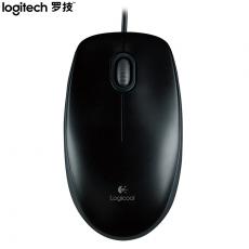 罗技（Logitech）M100r 鼠标 有线鼠标 办公鼠标 对称鼠标 大手鼠标