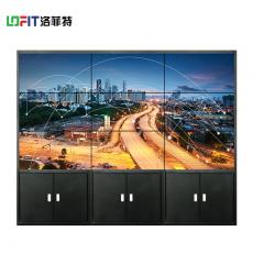 洛菲特（LOFIT）46/49/55英寸拼接屏机柜 液晶拼接墙落地机柜 可调节安装支架立式机柜 LFT1PG1