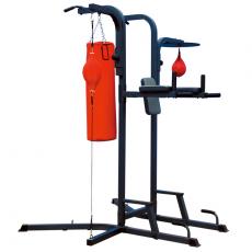 军霞 JX-153 双柱拳击架（黑色沙袋）