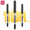 得力(deli)50支0.5mm 黑色办公中性笔水笔33475
