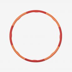 可拆卸呼啦圈健身塑形有氧翘臀收腹呼拉运动 燃力红