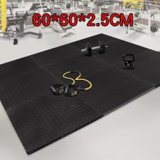 2.5cm加厚家用运动健身房地垫减震隔音仰卧起坐瑜伽垫跑步机垫子防滑拼接泡沫地板垫